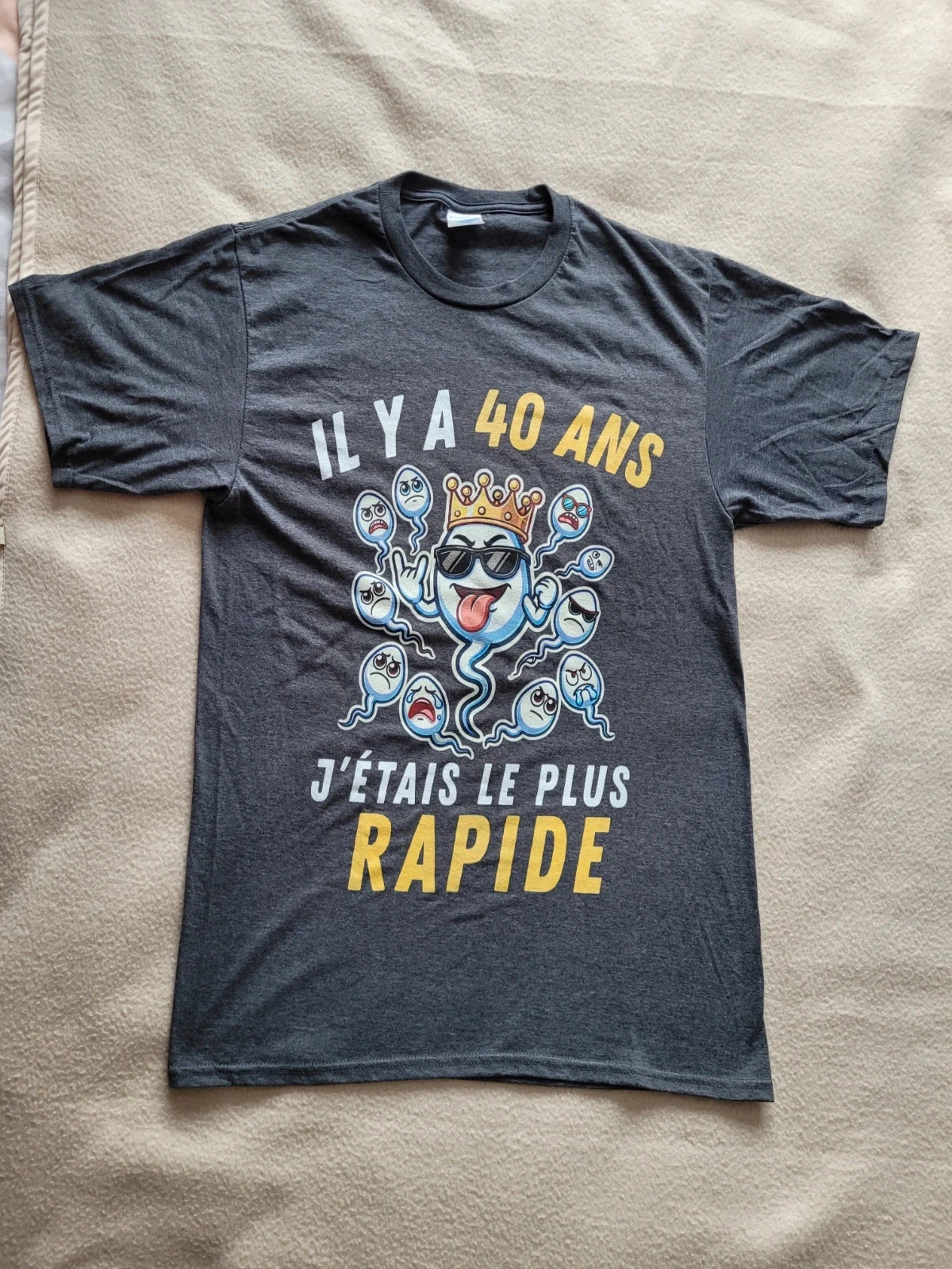 T-shirt 40 ans M – photo 2